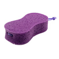 Soft eco-friendly colorful 8-shaped bath sponge